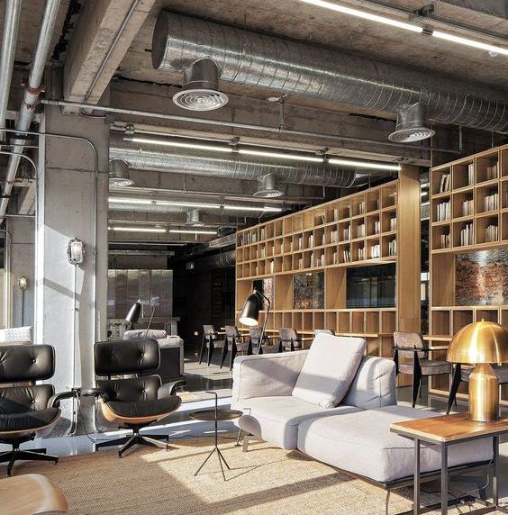 Shared Office Spaces interior served by Vortex commercial air duct cleaning