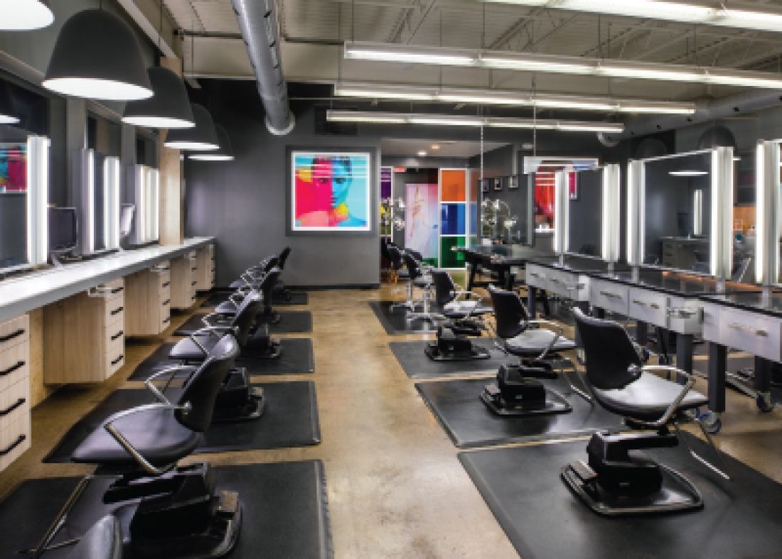 Hair Salons interior served by Vortex commercial air duct cleaning